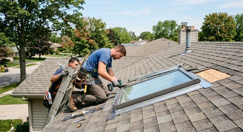 Roof Skylight Installation in Puyallup, WA