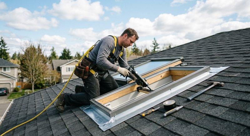 Skylight Glass Replacement in Redmond, WA
