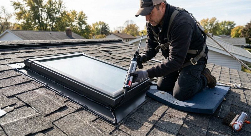 Skylight Leak Repair in Bellevue, WA