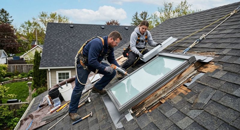 Skylight Leak Repair in Bellevue, WA
