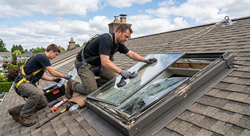 Skylight Leak Repair in Kent, WA